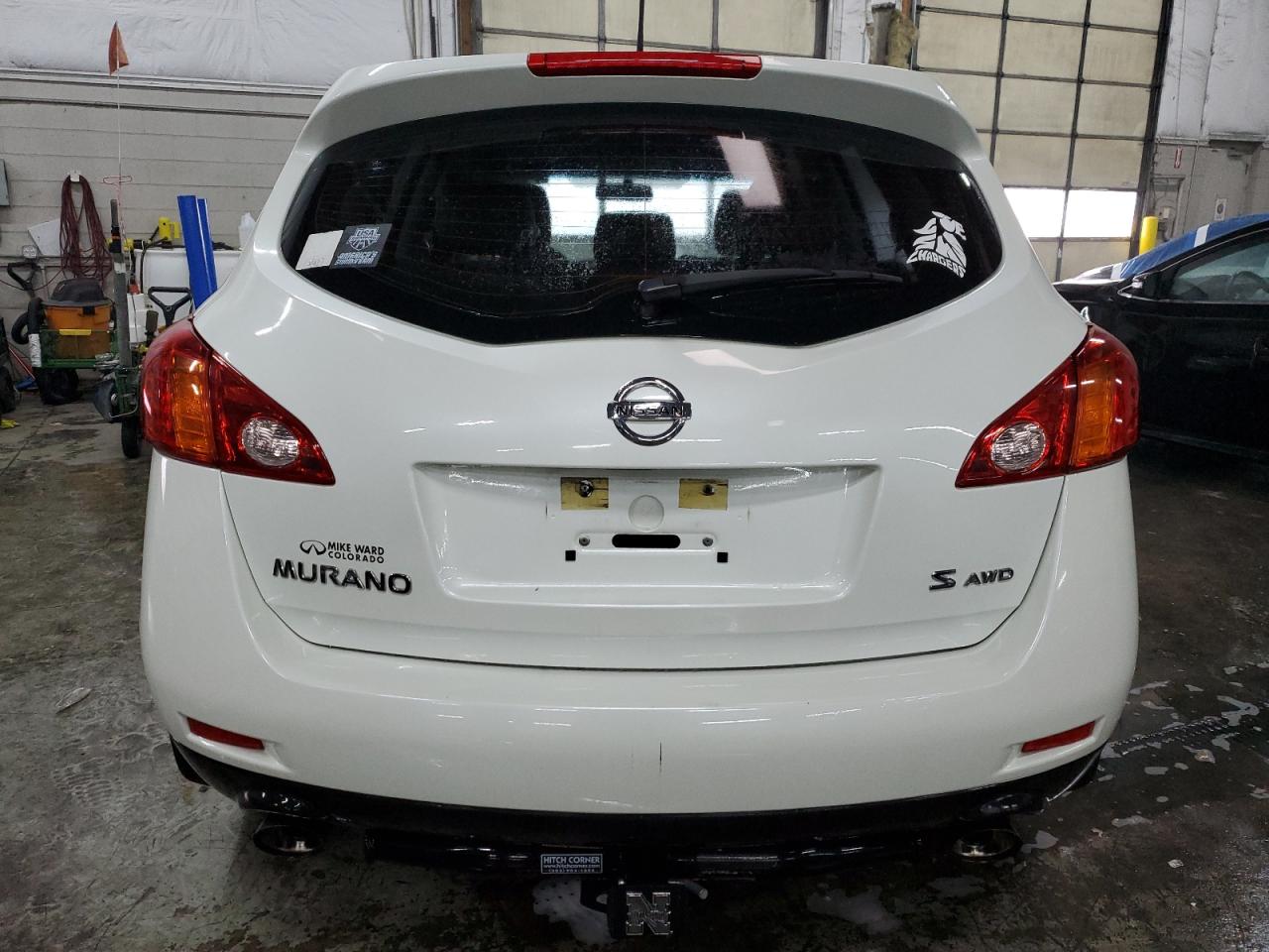 2009 Nissan Murano VIN JN8AZ18W39W212625 Copart auction photo, front end damage thumbnail 6