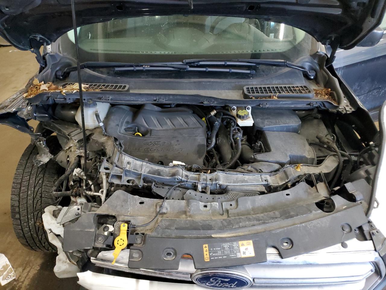 2017 Ford Escape VIN 1FMCU9GD3HUE73289 Copart auction photo, front end damage thumbnail 13