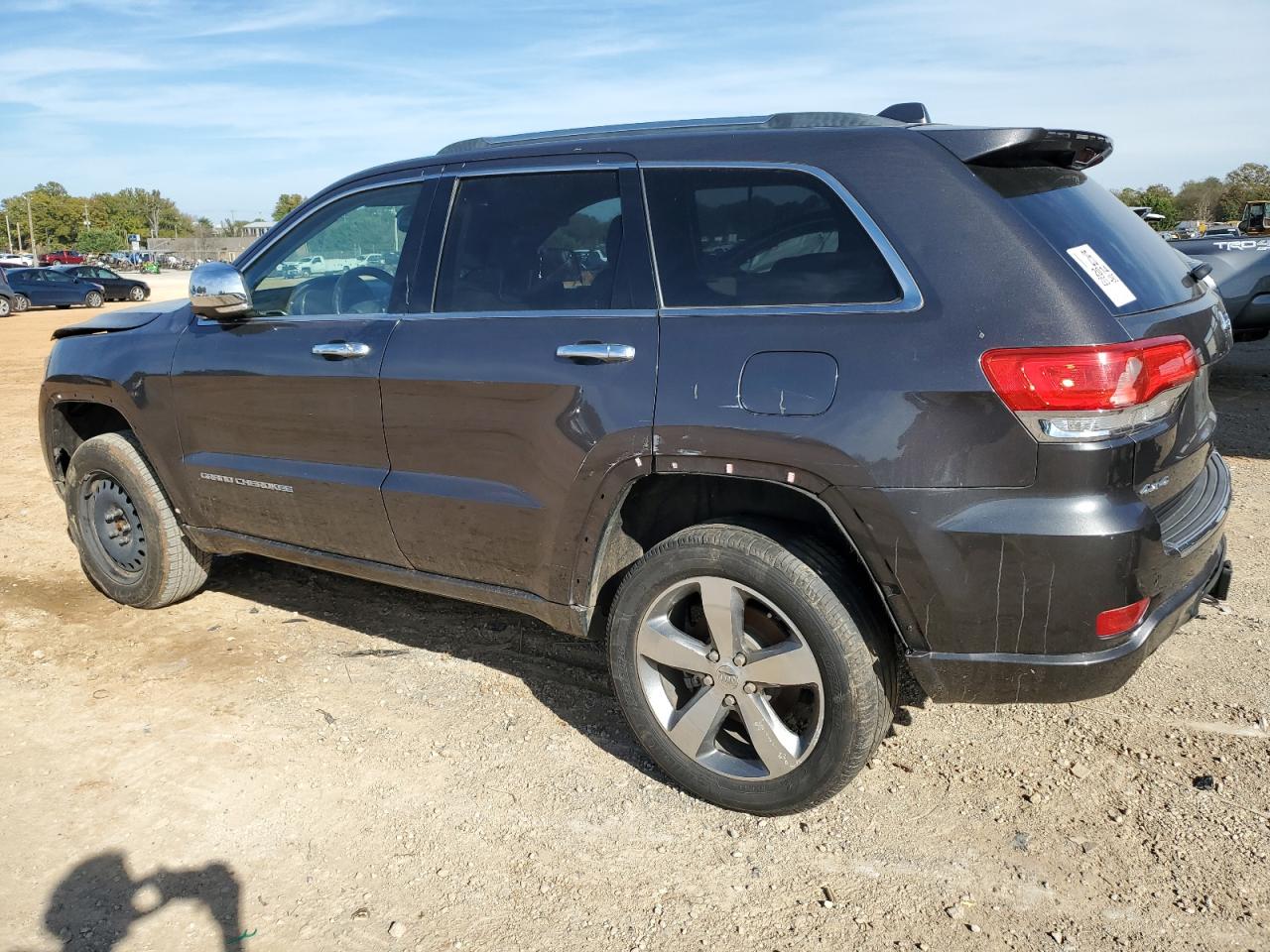 2014 Jeep Grand Cherokee VIN 1C4RJFCG4EC226399 Copart auction photo, front end / side damage thumbnail 2