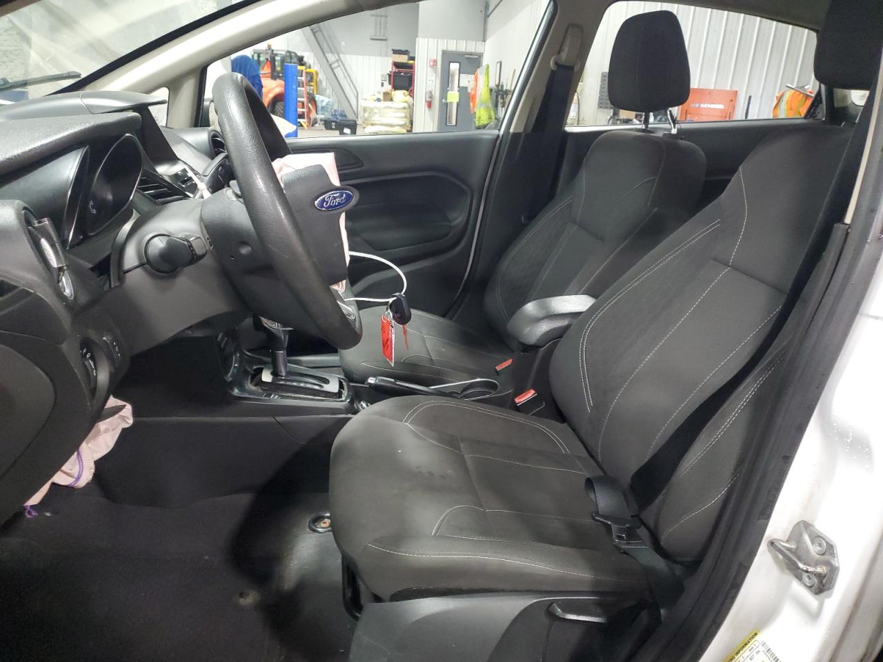 2019 Ford Fiesta VIN 3FADP4BJ6KM105268 Copart auction photo, front end / side damage thumbnail 7