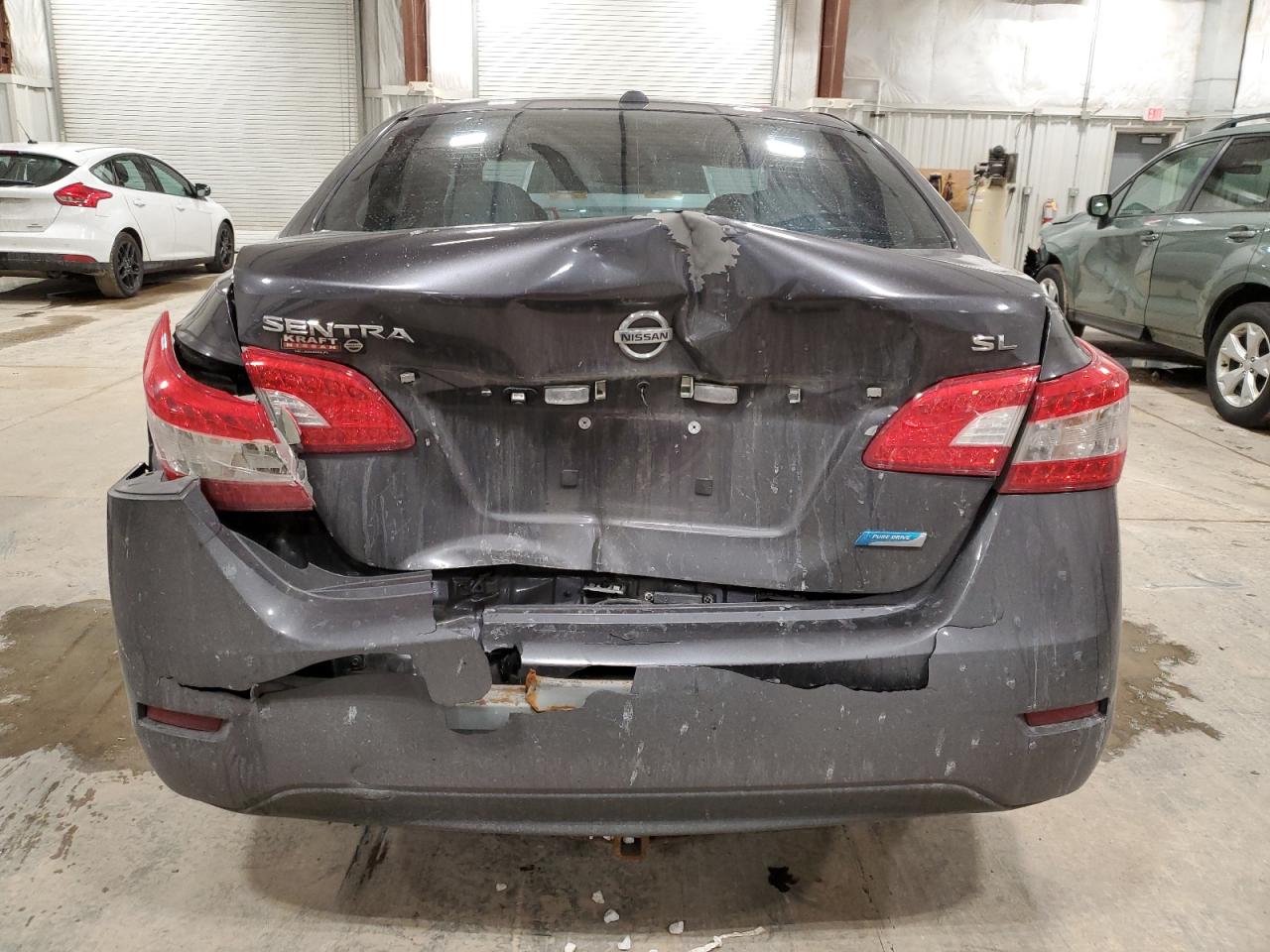 2014 Nissan Sentra VIN 3N1AB7AP2EY236314 Copart auction photo, rear end / minor dent/scratches damage thumbnail 6