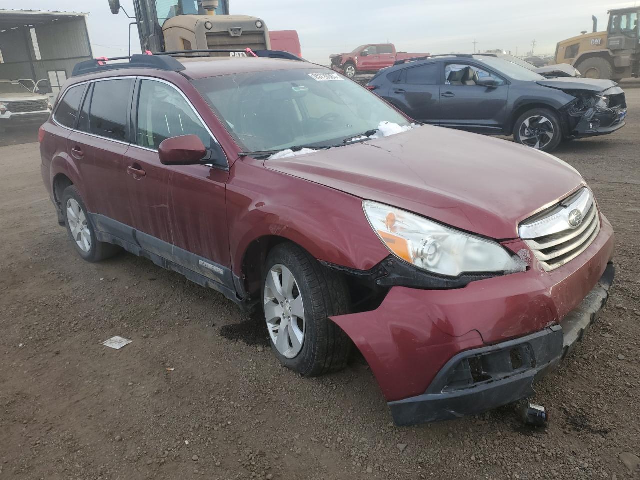 2012 Subaru Outback VIN 4S4BRBFC1C3229958 Copart auction photo, all over damage thumbnail 4