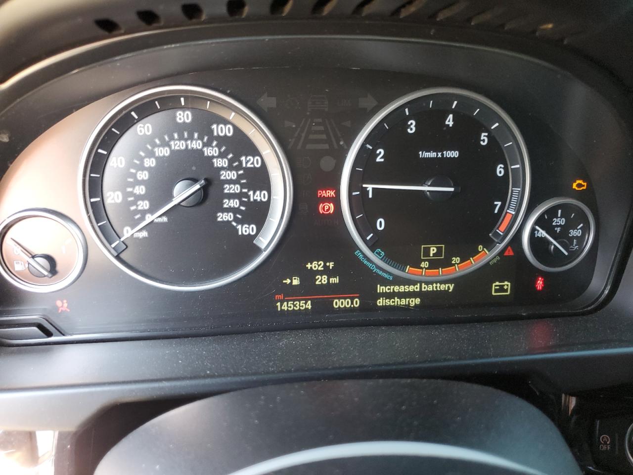 2016 BMW X5 VIN 5UXKR2C56G0R71255 Copart auction photo, front end damage thumbnail 9