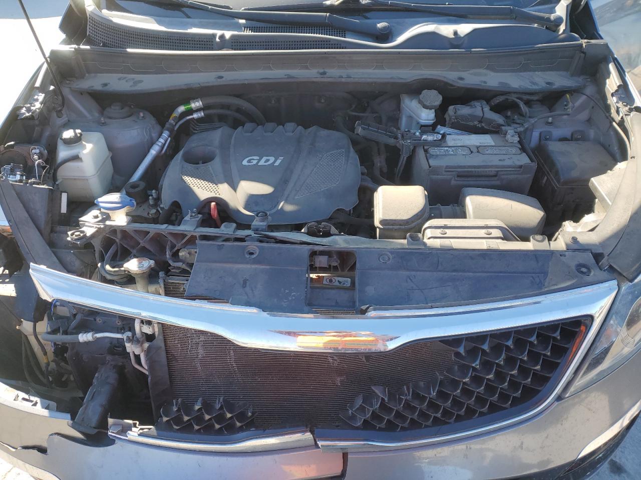 2016 KIA Sportage VIN KNDPCCAC4G7832121 Copart auction photo, front end damage thumbnail 12