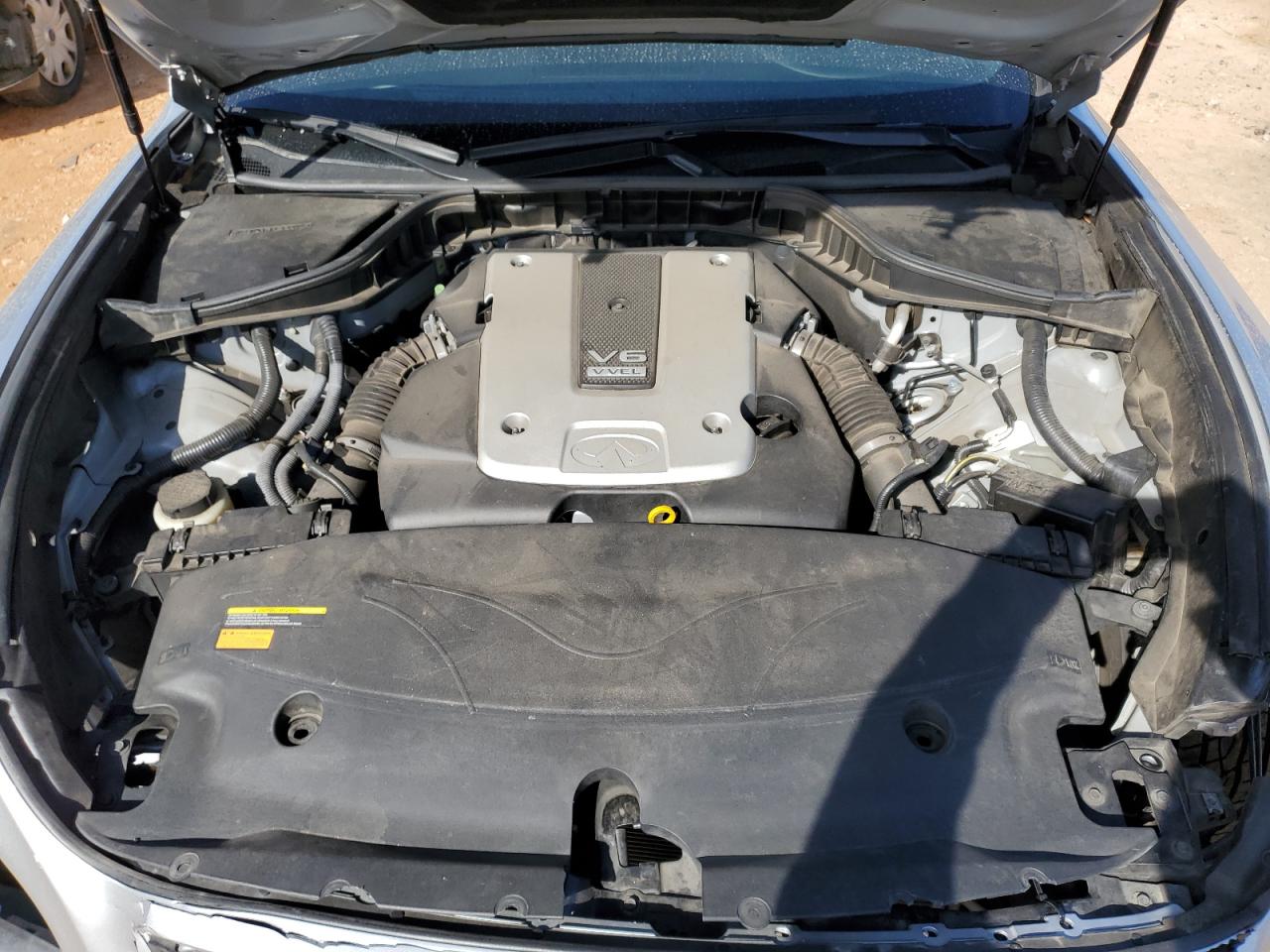 2013 Infiniti M VIN JN1BY1AP0DM511647 Copart auction photo, front end damage thumbnail 11
