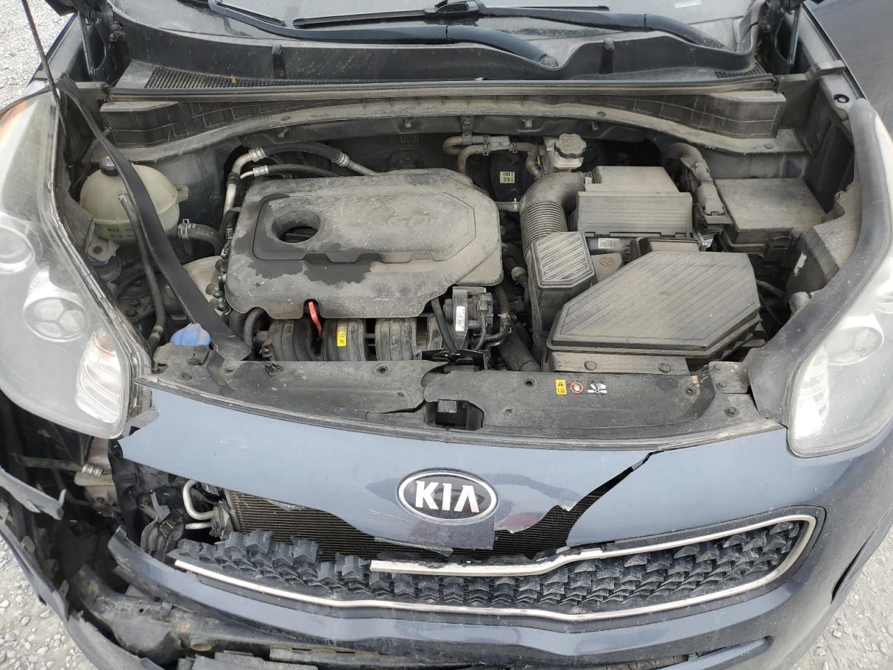 2018 KIA Sportage VIN KNDPM3AC1J7465201 Copart auction photo, front end damage thumbnail 13