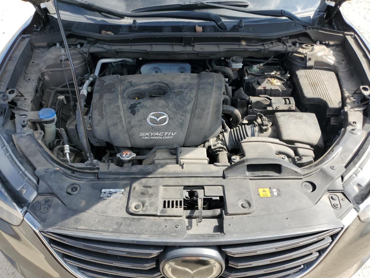 2016 Mazda CX-5 VIN JM3KE2DY1G0842045 Copart auction photo, hail damage thumbnail 12