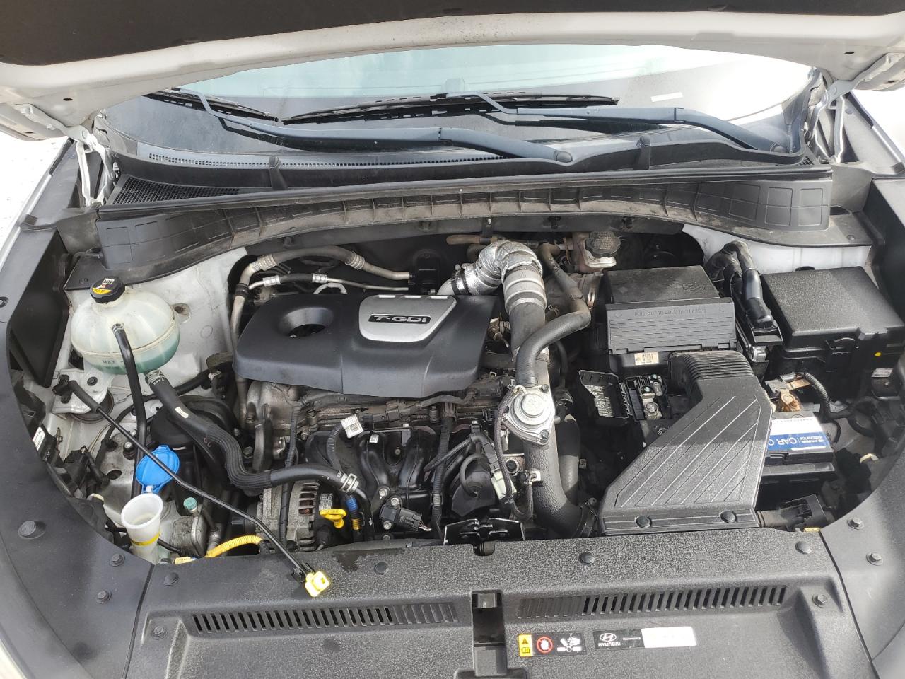 2017 Hyundai Tucson VIN KM8J33A27HU457725 Copart auction photo, normal wear damage thumbnail 12