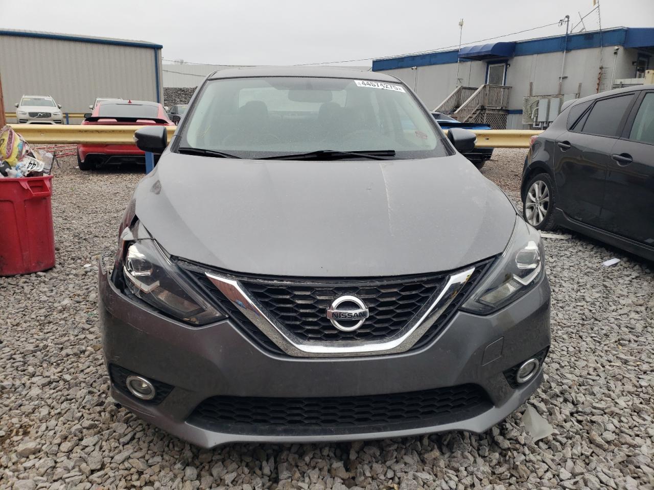 2017 Nissan Sentra VIN 3N1CB7AP9HY370105 Copart auction photo, front end / rear end damage thumbnail 5