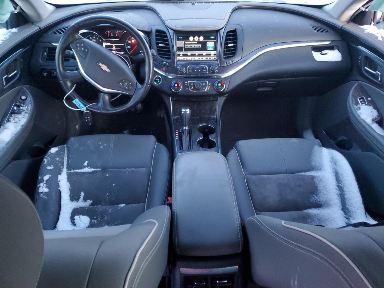 2015 Chevrolet Impala VIN 2G1125S37F9161388 Copart auction photo, side / front end damage thumbnail 8