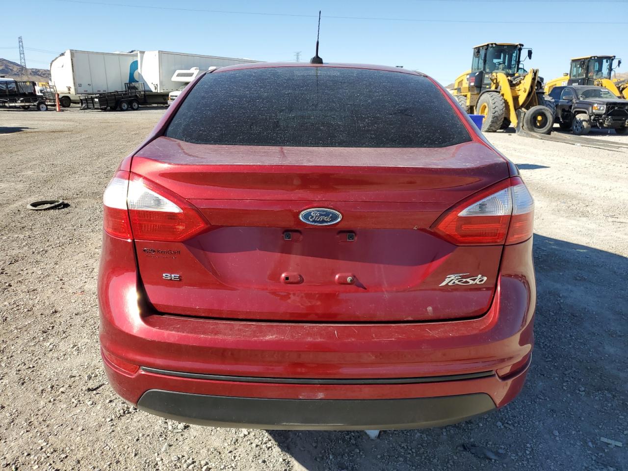 2015 Ford Fiesta VIN 3FADP4BJXFM179217 Copart auction photo, undercarriage damage thumbnail 6