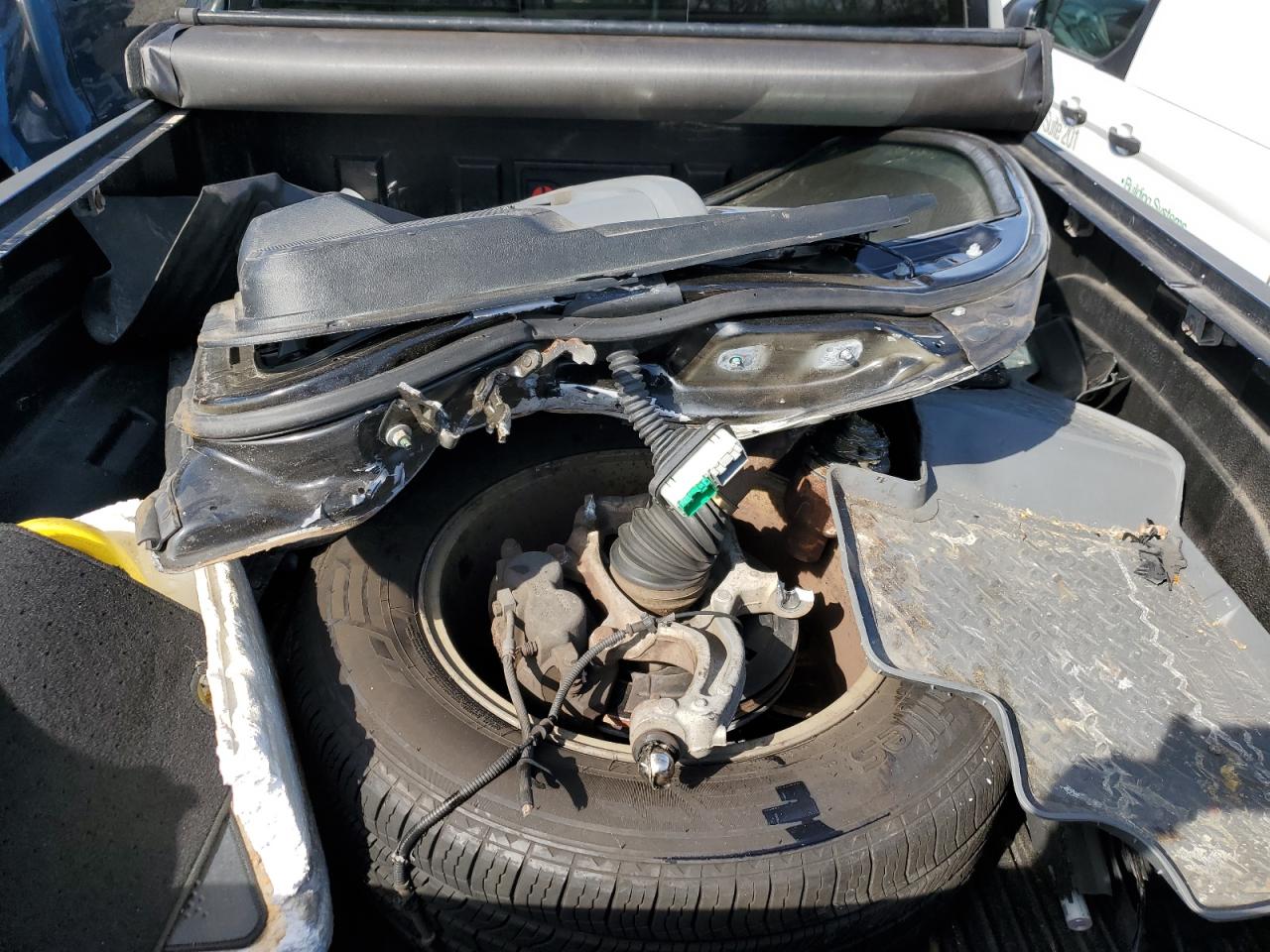 2014 RAM 1500 VIN 1C6RR7GT9ES409252 Copart auction photo, front end / side damage thumbnail 14