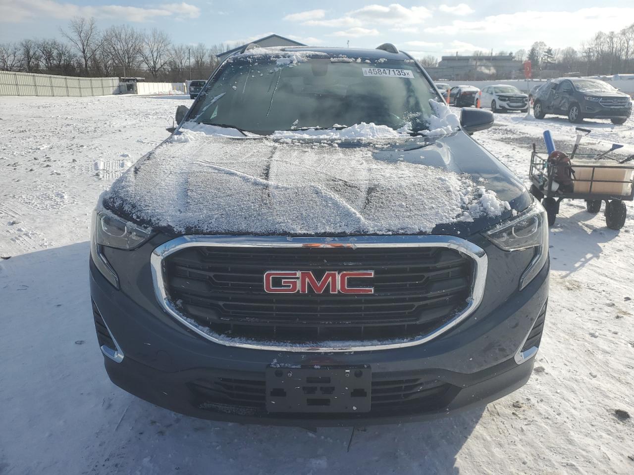 2018 GMC Terrain VIN 3GKALTEV0JL380340 Copart auction photo, side / undercarriage damage thumbnail 5