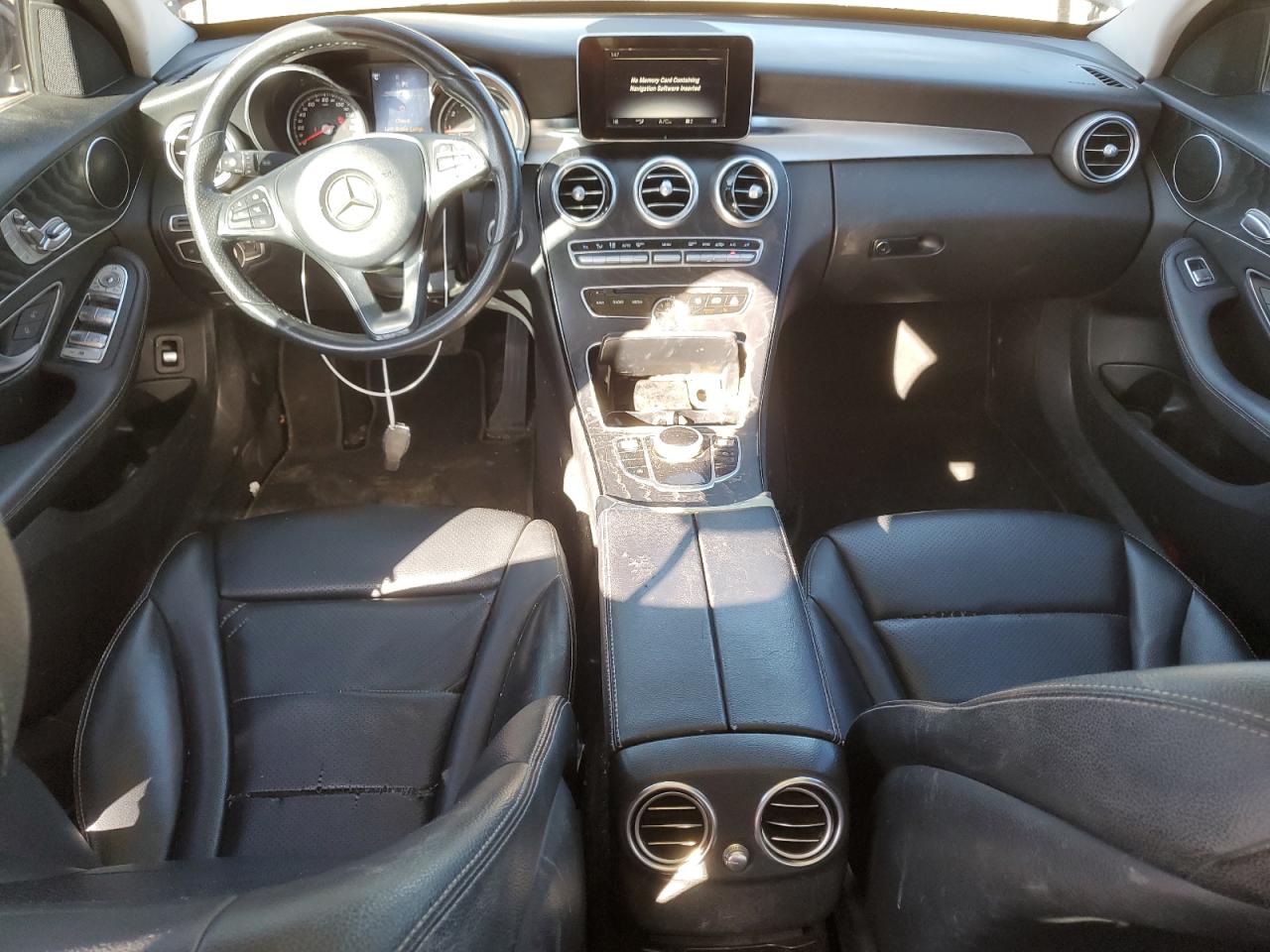 2017 Mercedes-Benz C-klasse VIN 55SWF4JB1HU221456 Copart auction photo, rear end damage thumbnail 8