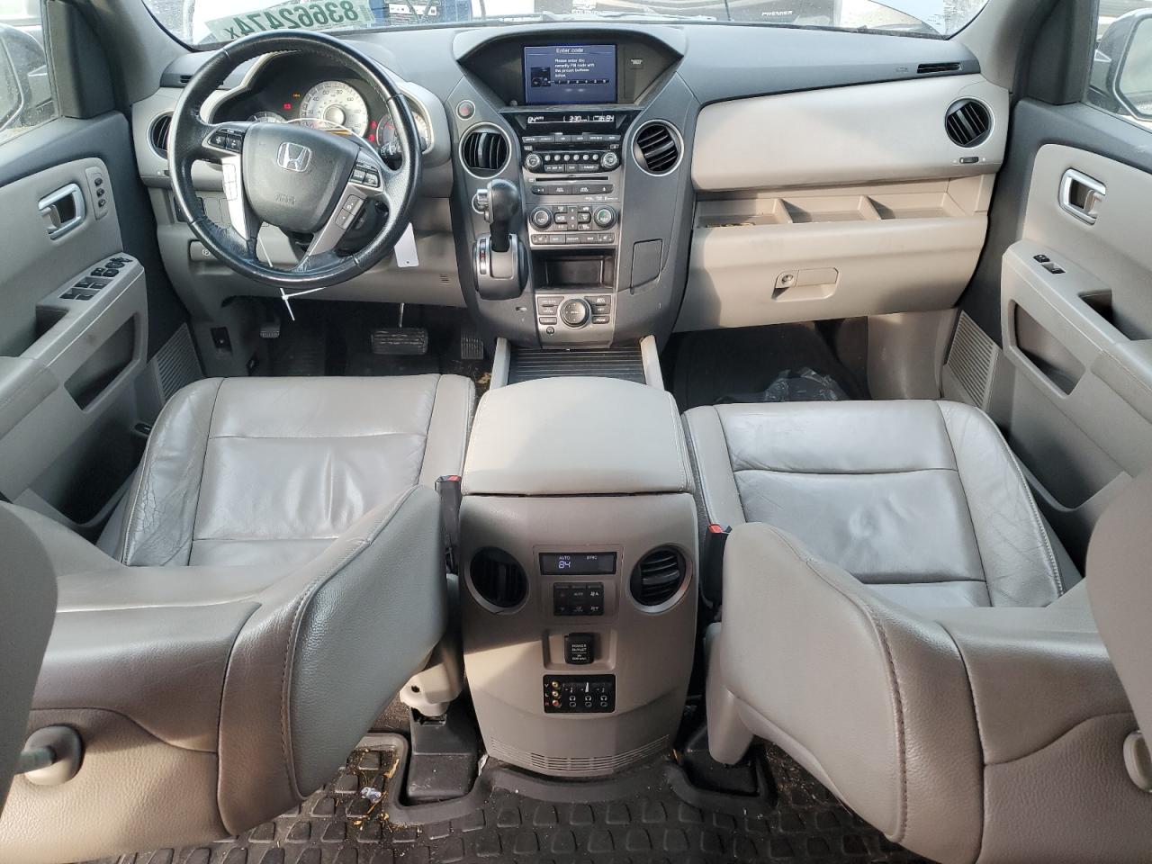 2012 Honda Pilot VIN 5FNYF4H94CB064317 Copart auction photo, front end / mechanical damage thumbnail 8