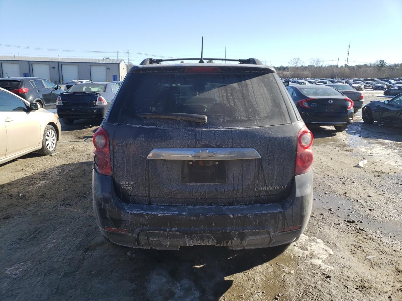 2014 Chevrolet Equinox VIN 1GNFLFEK8EZ133503 Copart auction photo, rear end / minor dent/scratches damage thumbnail 6