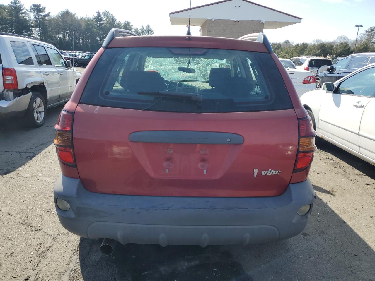 2005 Pontiac Vibe VIN 5Y2SL63885Z482336 Copart auction photo, front end / all over damage thumbnail 6