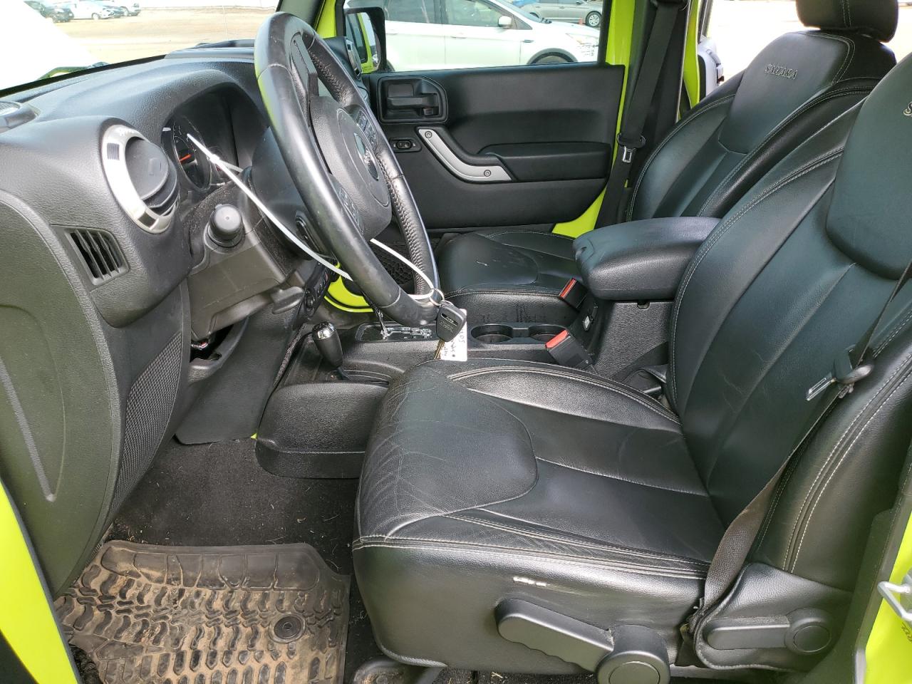 2016 Jeep Wrangler VIN 1C4HJWEG9GL282365 Copart auction photo, front end / rear end damage thumbnail 7