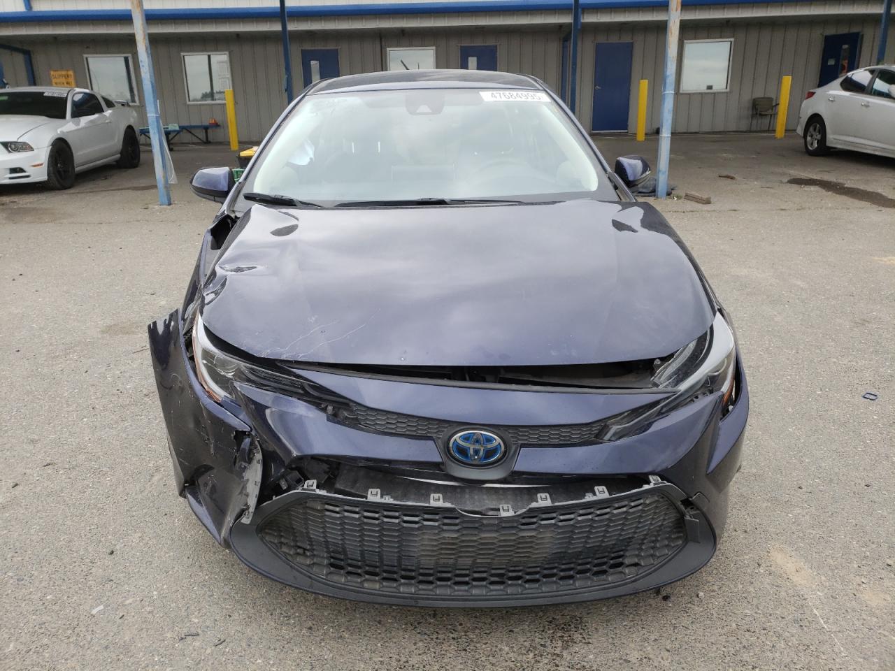 2020 Toyota Corolla VIN JTDEBRBE1LJ024836 Copart auction photo, front end damage thumbnail 5
