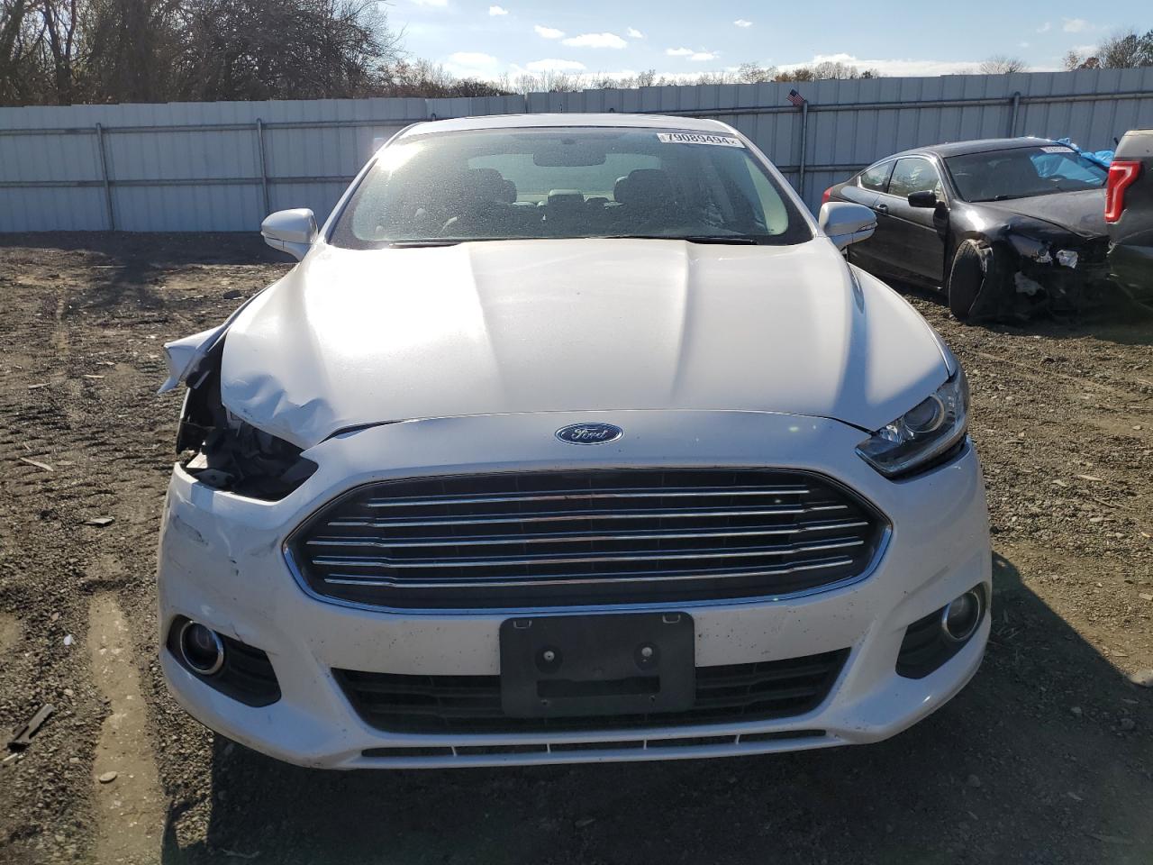 2013 Ford Fusion VIN 3FA6P0HR3DR224593 Copart auction photo, front end damage thumbnail 5