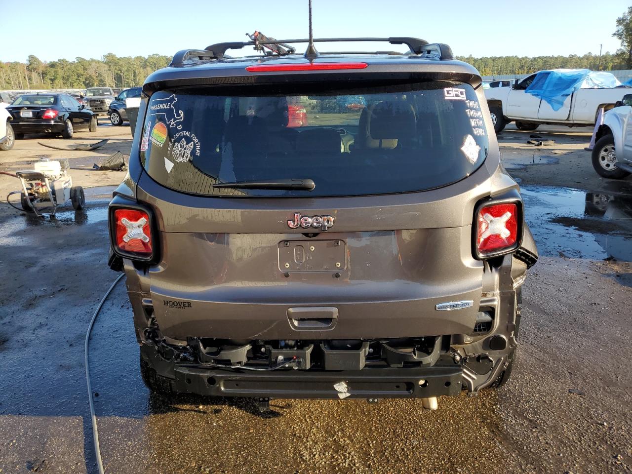 2018 Jeep Renegade VIN ZACCJABH9JPH65058 Copart auction photo, rear end damage thumbnail 6