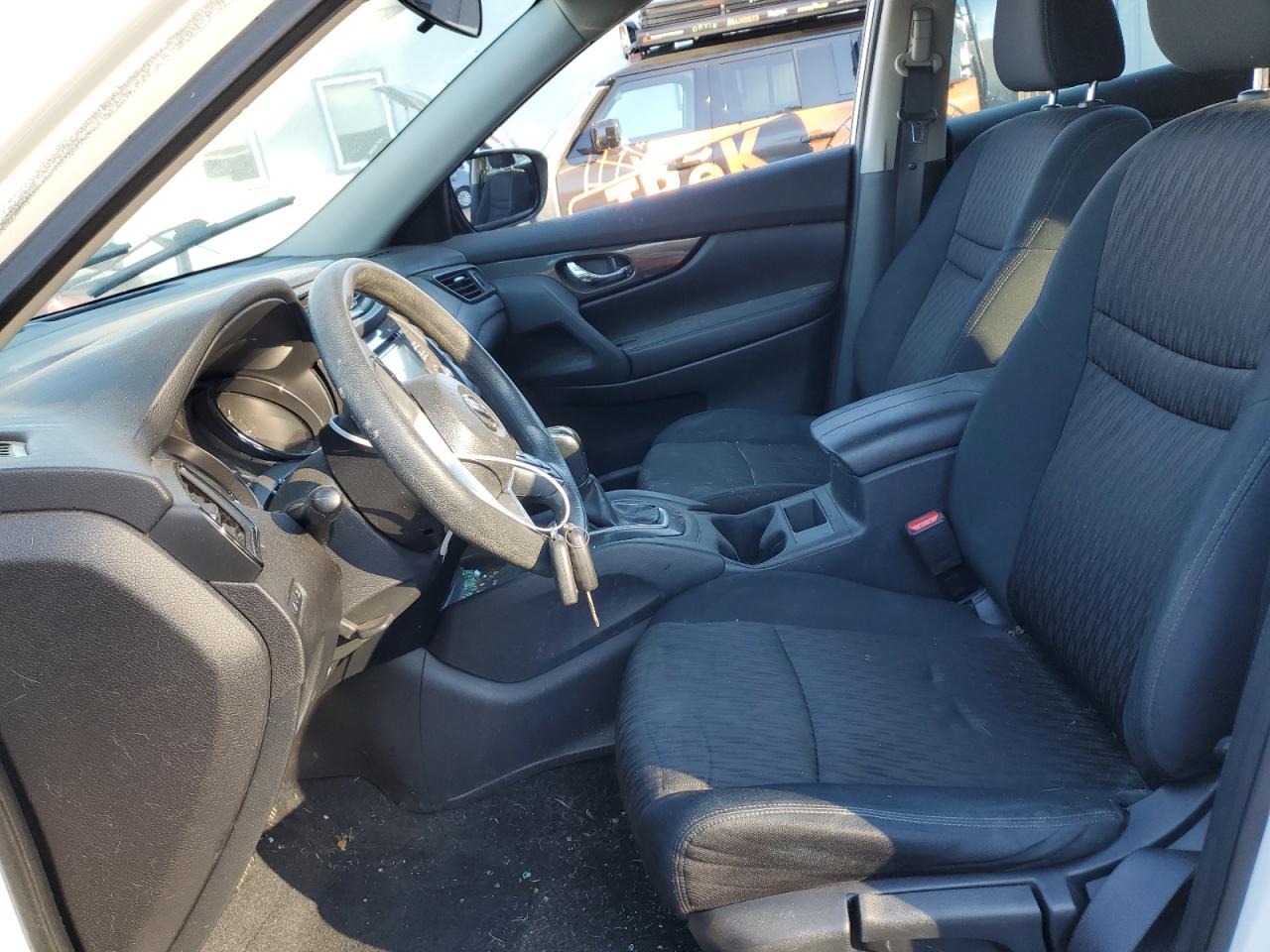 2017 Nissan Rogue VIN 5N1AT2MV7HC799648 Copart auction photo, front end / side damage thumbnail 7
