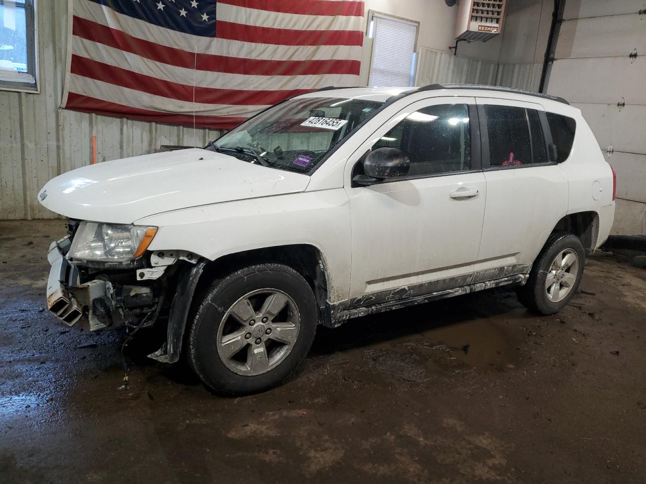 2013 Jeep Compass VIN 1C4NJCBA3DD102577