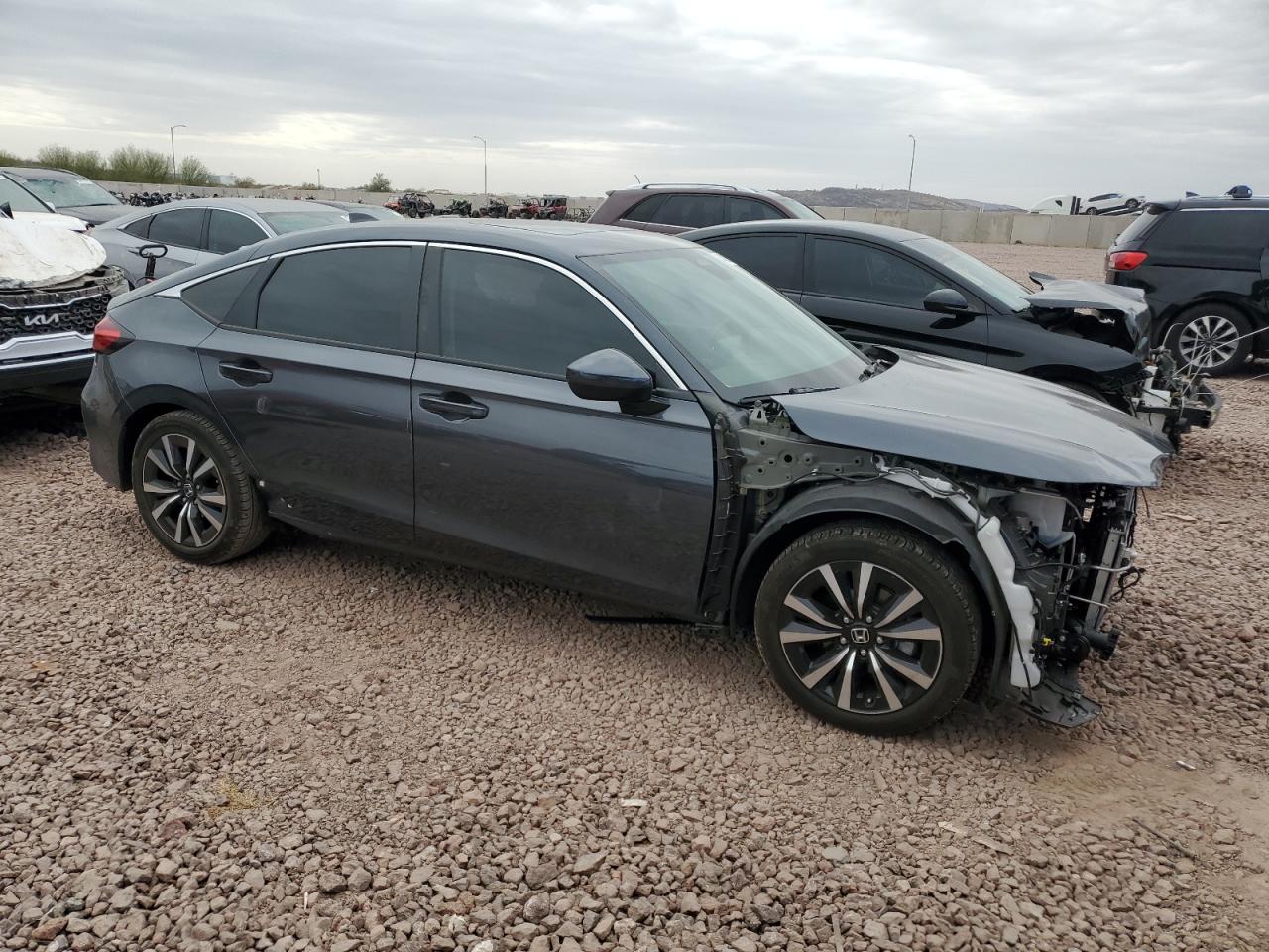 2024 Honda Civic VIN 19XFL1H77RE025278 Copart auction photo, front end damage thumbnail 4