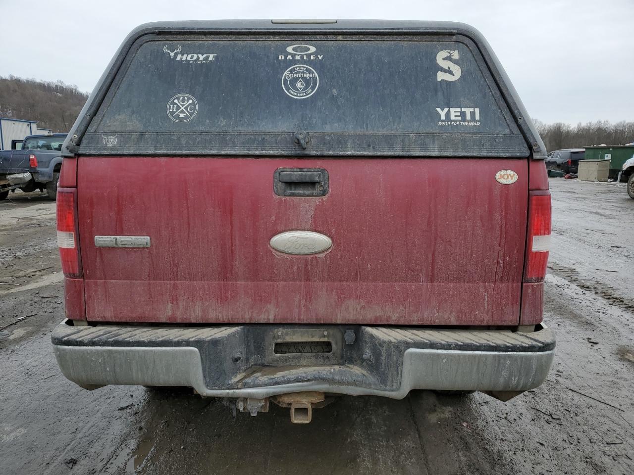 2007 Ford F-150 VIN 1FTPX14V77FB78260 Copart auction photo, front end / side damage thumbnail 6