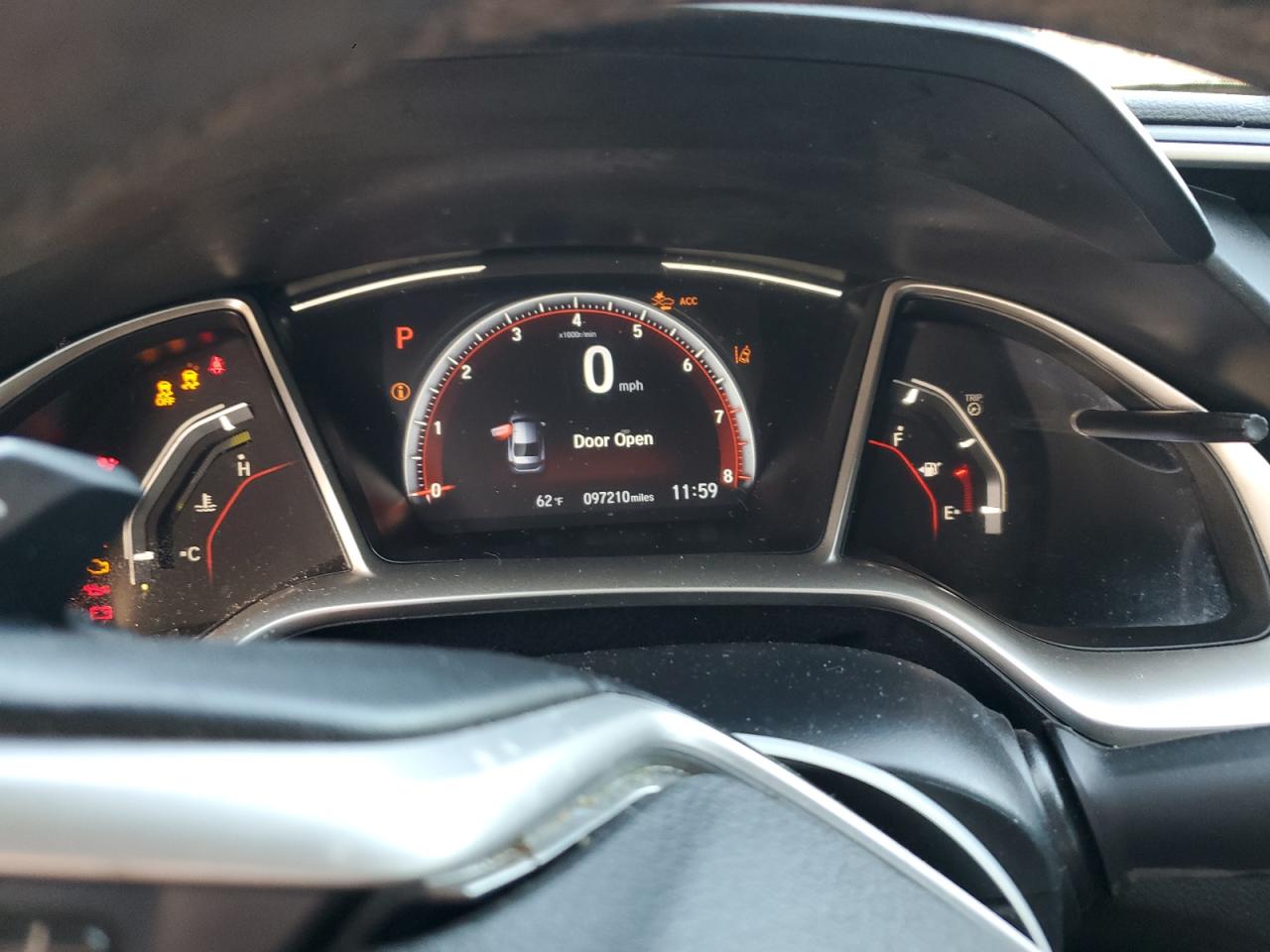 2021 Honda Civic VIN 2HGFC2F80MH531504 Copart auction photo, front end damage thumbnail 9