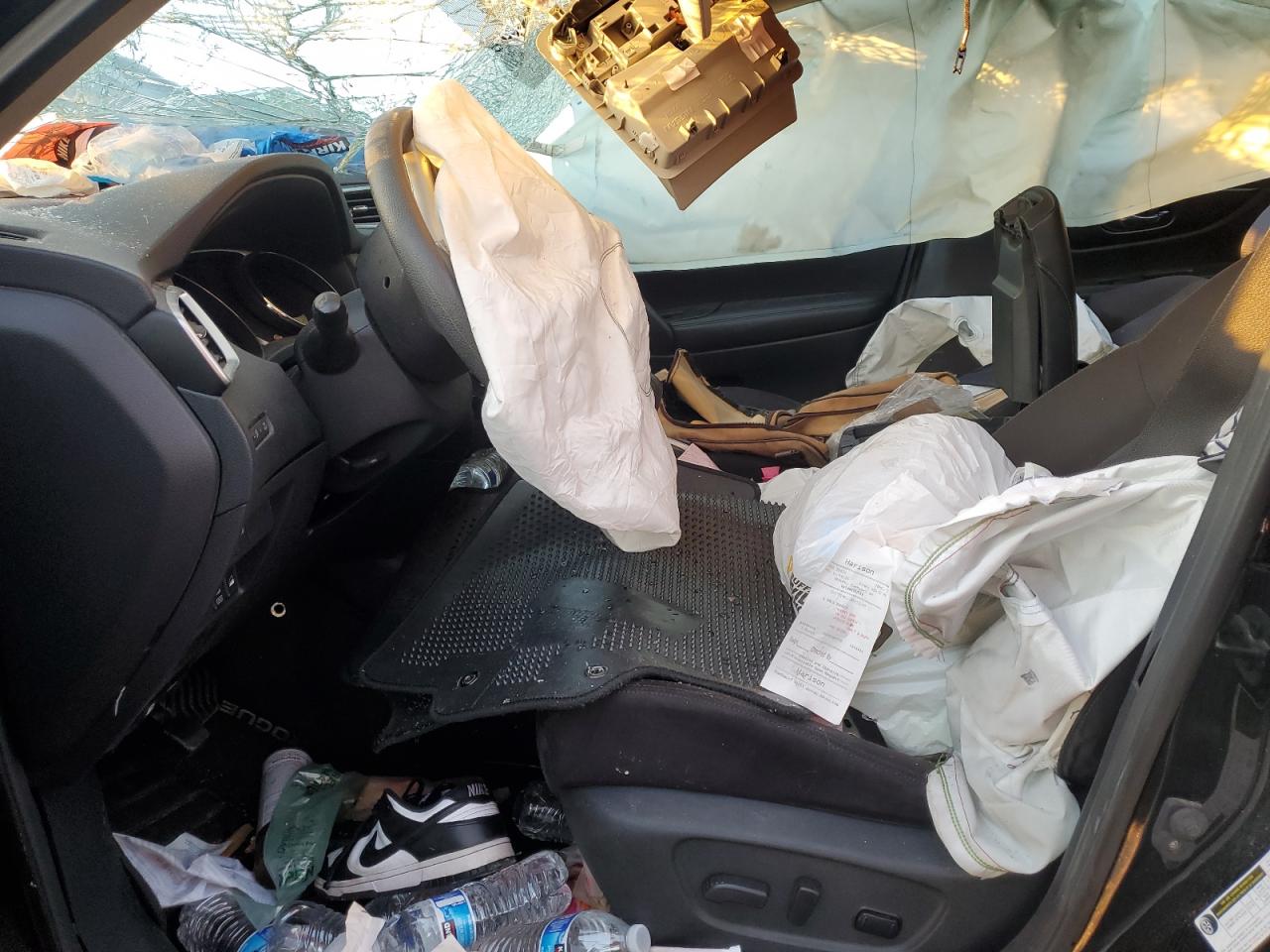 2015 Nissan Rogue VIN KNMAT2MV4FP519548 Copart auction photo, all over damage thumbnail 7