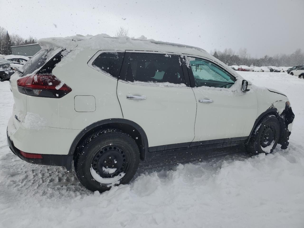 2020 Nissan Rogue VIN 5N1AT2MV6LC769100 Copart auction photo, front end / side damage thumbnail 3