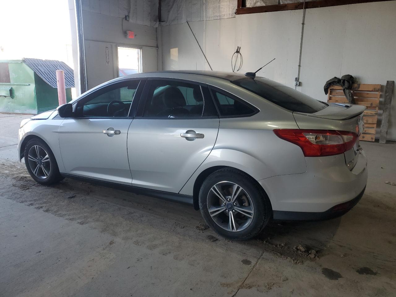 2014 Ford Focus VIN 1FADP3F28EL195655 Copart auction photo, front end damage thumbnail 2