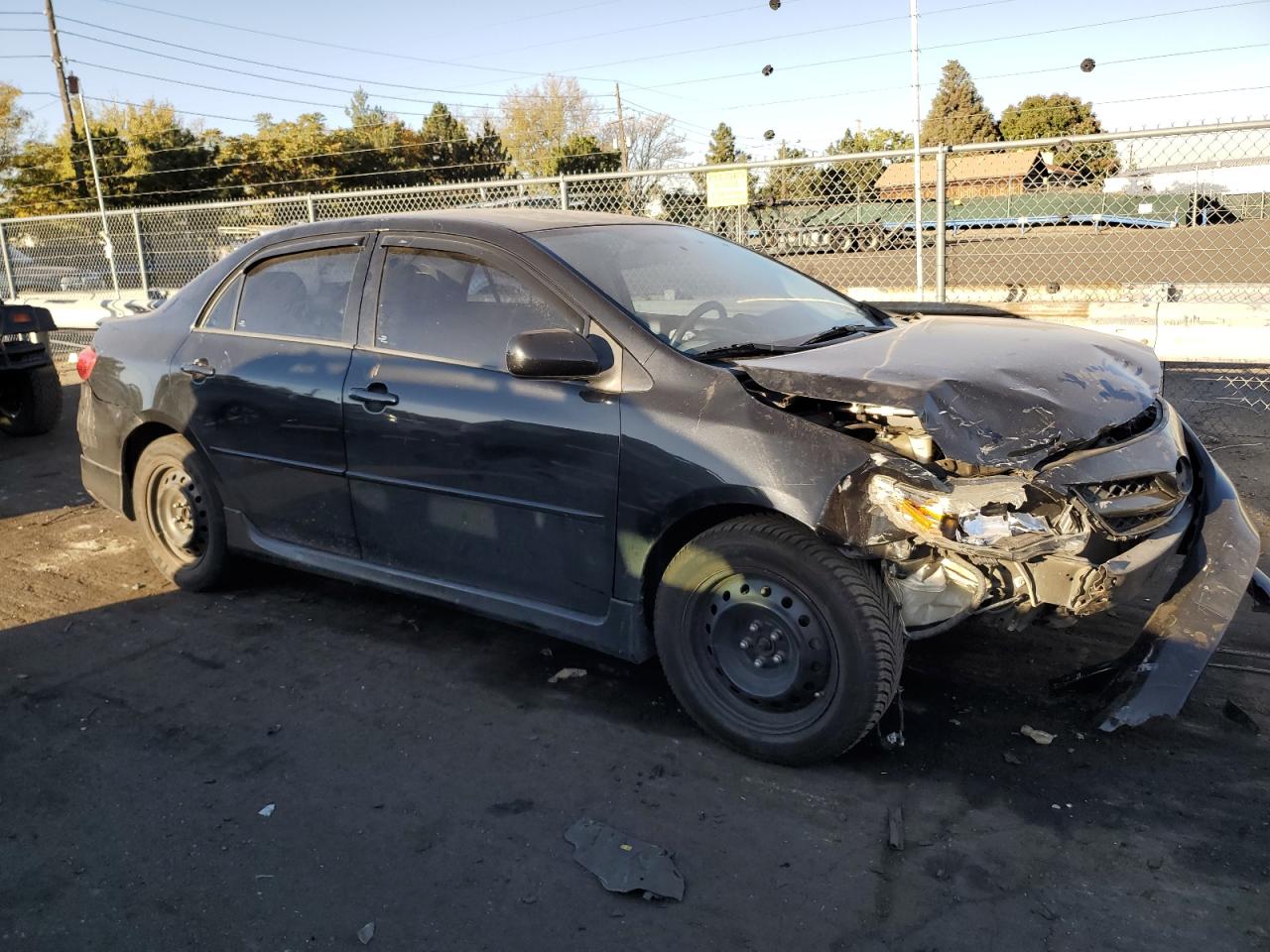 2012 Toyota Corolla VIN 5YFBU4EE7CP004677 Copart auction photo, front end / hail damage thumbnail 4