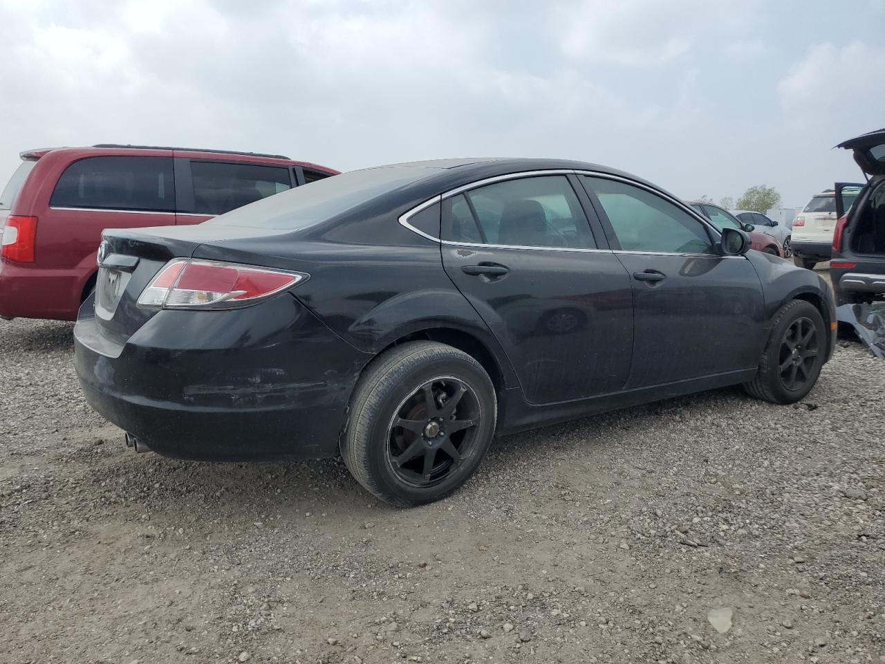 2009 Mazda 6 VIN 1YVHP81A895M07501 Copart auction photo, rear end / undercarriage damage thumbnail 3