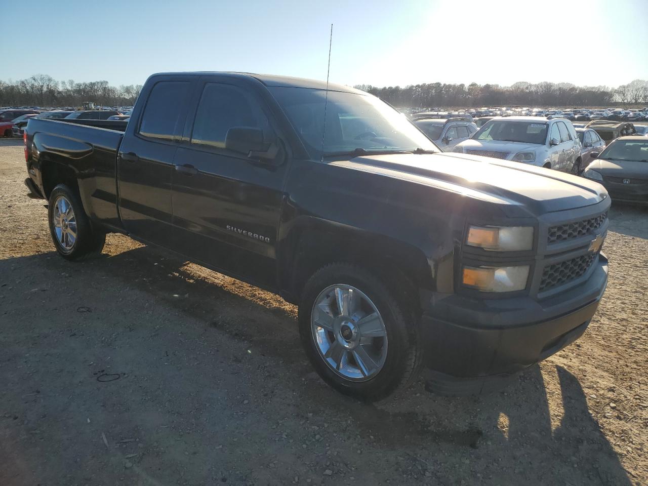 2014 Chevrolet Silverado VIN 1GCRCPEH9EZ150679 Copart auction photo, rear end damage thumbnail 4