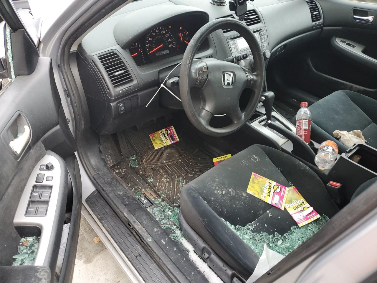 2003 Honda Accord VIN 1HGCM56673A076552 Copart auction photo, front end / side damage thumbnail 8