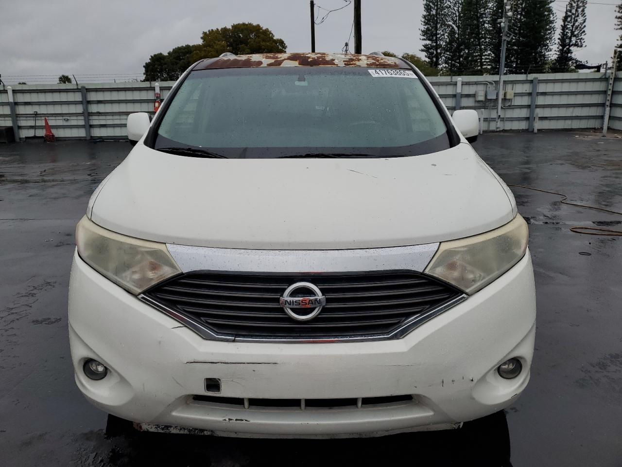 2016 Nissan Quest VIN JN8AE2KPXG9153376 Copart auction photo, mechanical damage thumbnail 5