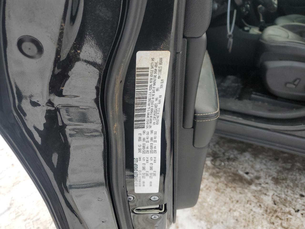 2014 Jeep Grand Cherokee VIN 1C4PJMDS2EW140571 Copart auction photo, front end damage thumbnail 13