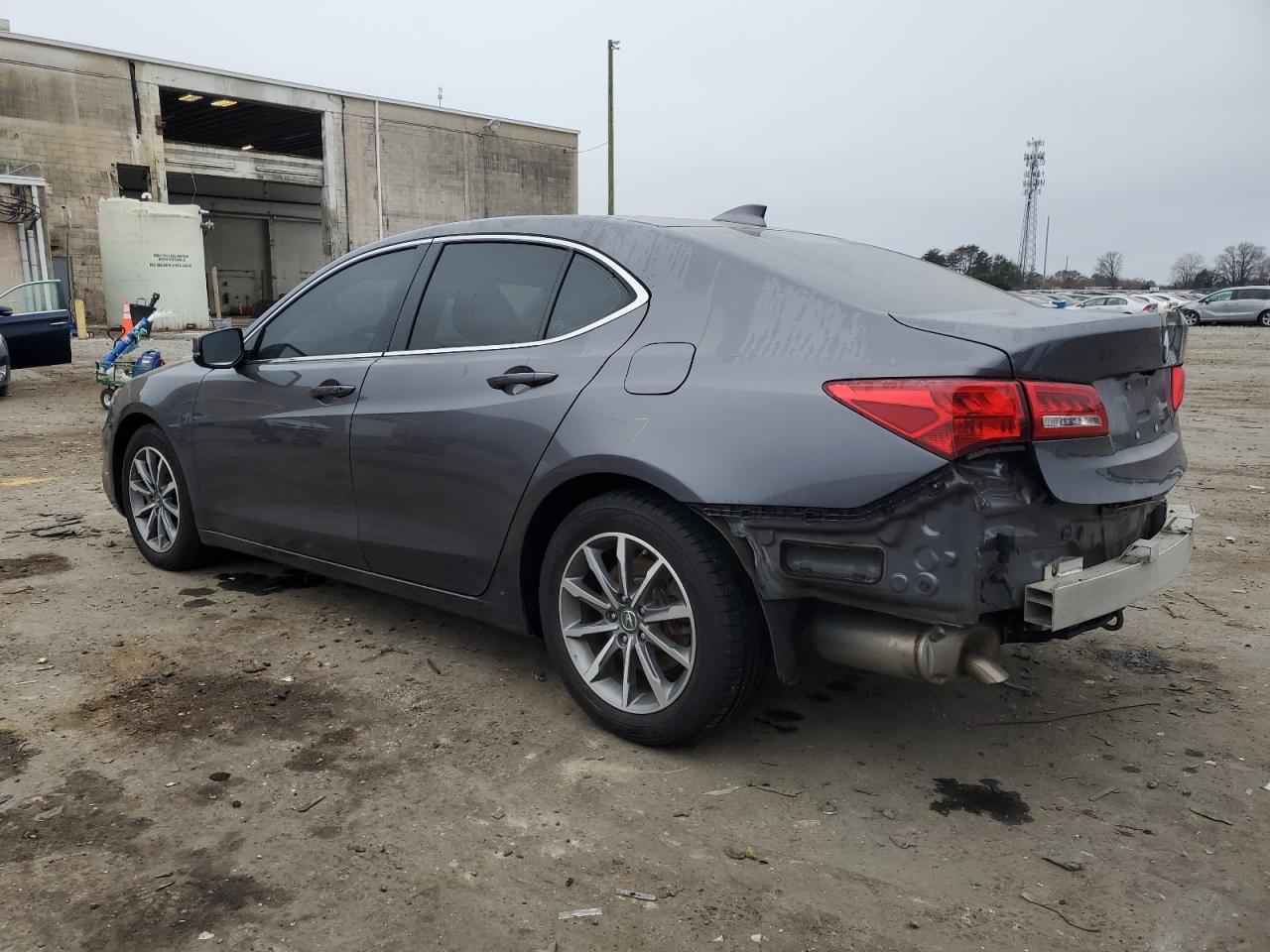 2020 Acura TLX VIN 19UUB1F31LA007431 Copart auction photo, rear end / minor dent/scratches damage thumbnail 2