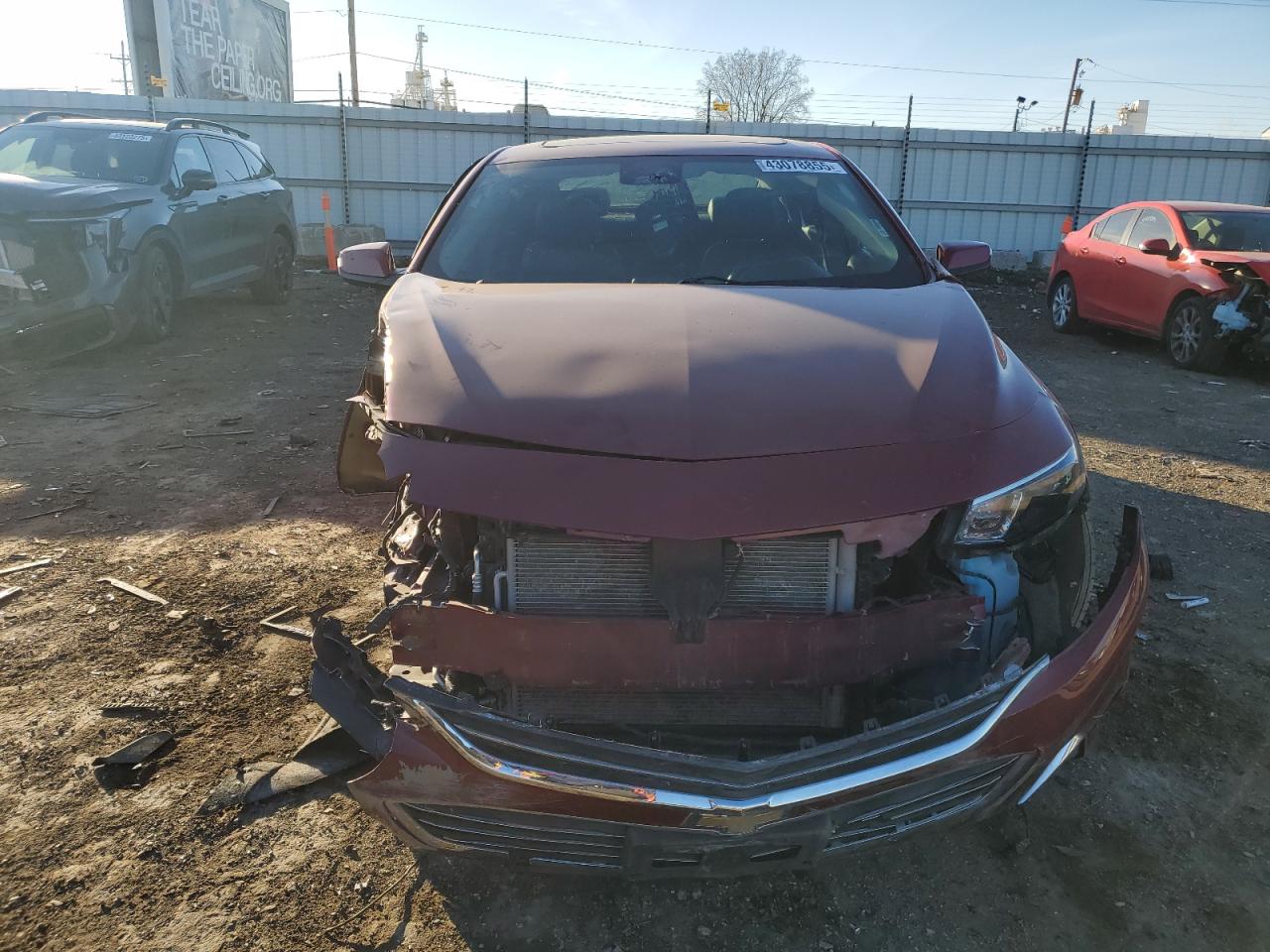 2018 Chevrolet Malibu VIN 1G1ZE5SXXJF119651 Copart auction photo, all over damage thumbnail 5