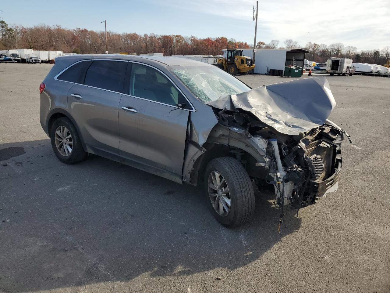 2016 KIA Sorento VIN 5XYPG4A35GG144934 Copart auction photo, front end damage thumbnail 4
