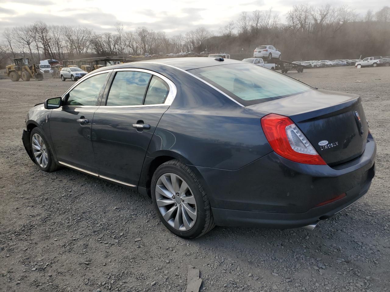 2013 Lincoln MKS VIN 1LNHL9EK9DG614627 Copart auction photo, front end / minor dent/scratches damage thumbnail 2