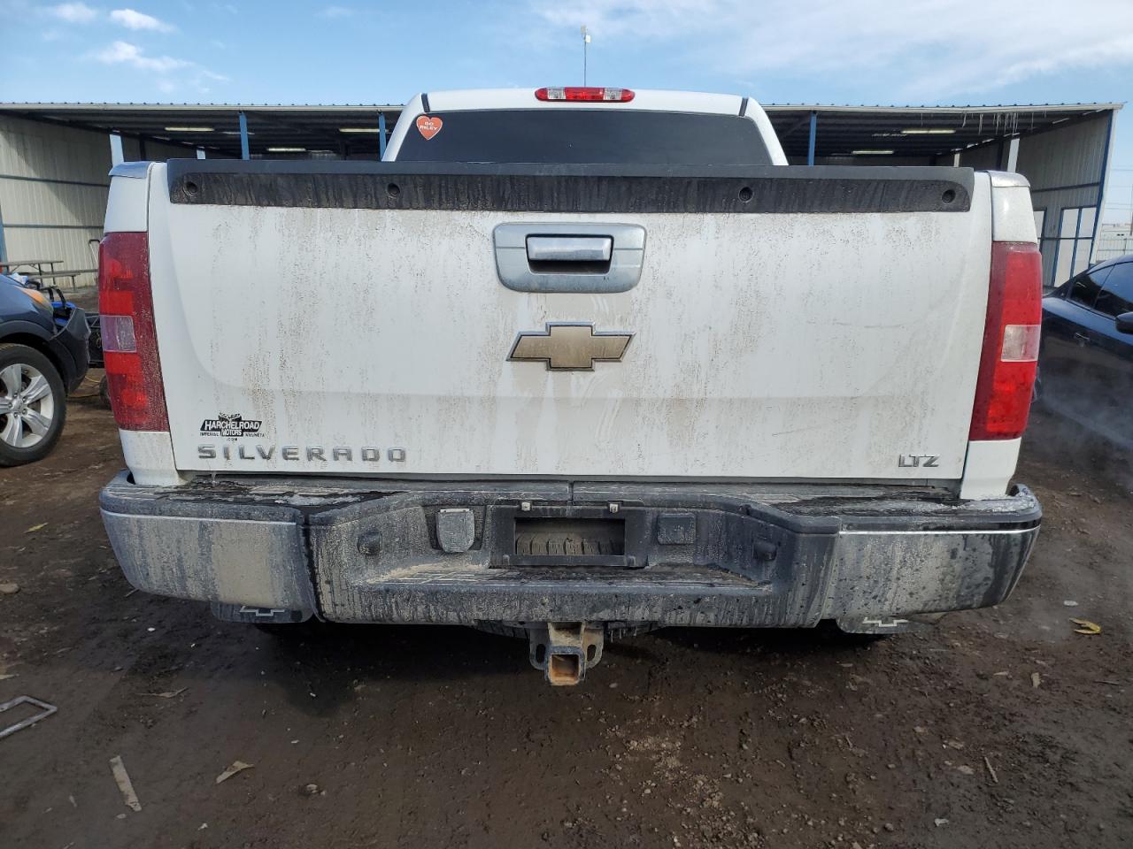 2008 Chevrolet Silverado VIN 3GCEK13MX8G145767 Copart auction photo, side damage thumbnail 6