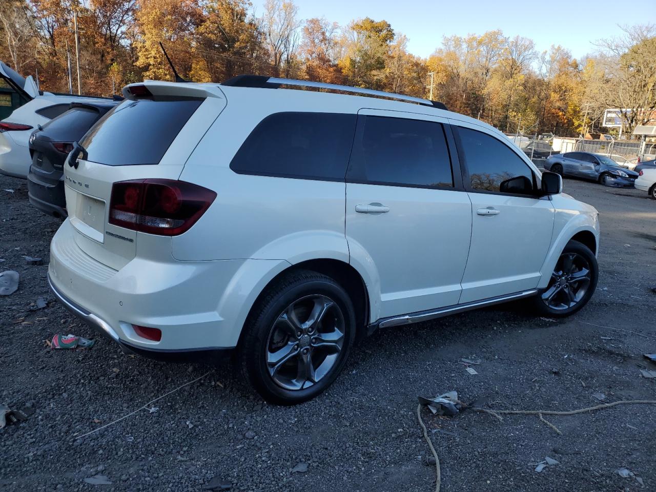 2015 Dodge Journey VIN 3C4PDDGGXFT526645 Copart auction photo, mechanical / front end damage thumbnail 3