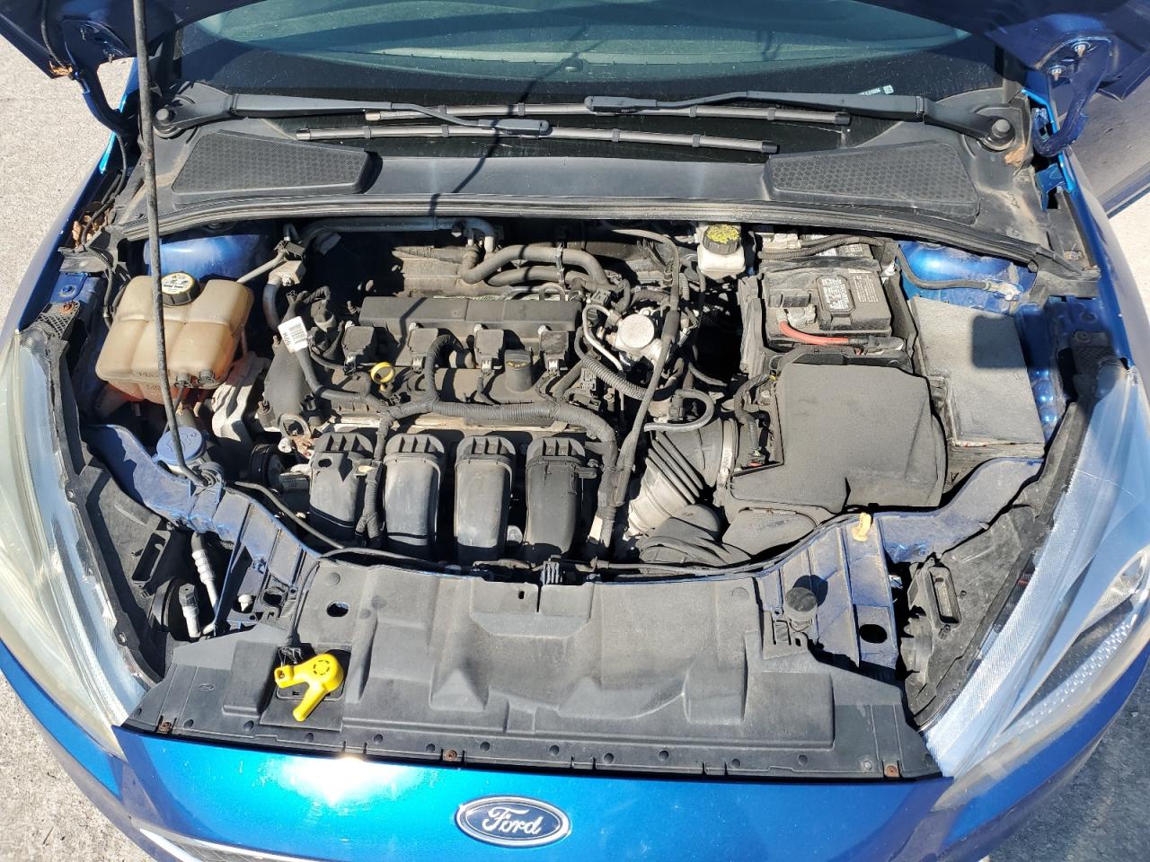 2018 Ford Focus VIN 1FADP3K25JL315556 Copart auction photo, rear end / front end damage thumbnail 12