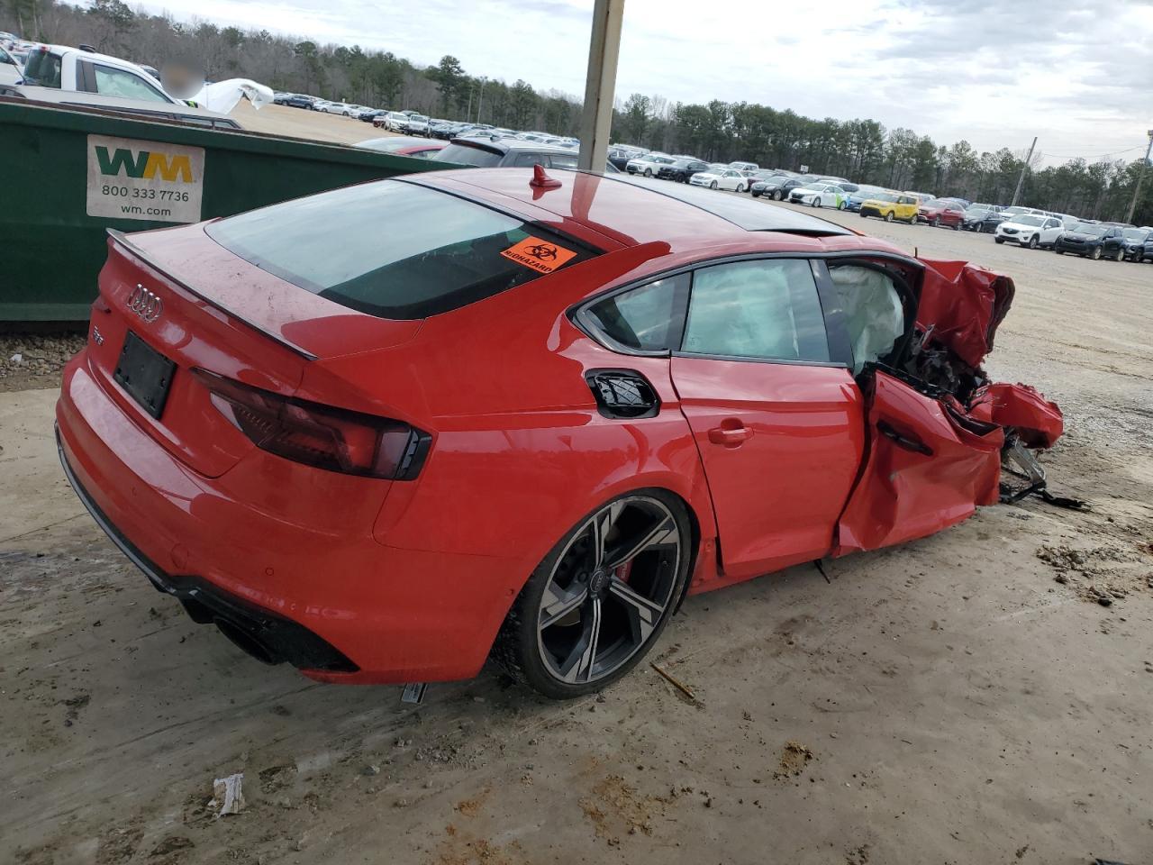 2019 Audi RS5 VIN WUABWCF58KA900348 Copart auction photo, front end damage thumbnail 3