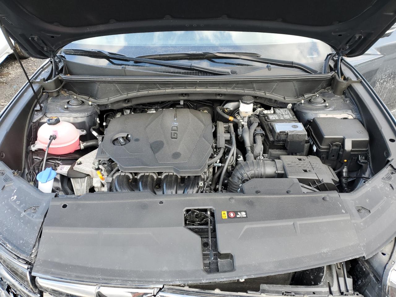 2022 Hyundai Tucson VIN 5NMJECAE1NH147873 Copart auction photo, front end / rear end damage thumbnail 12