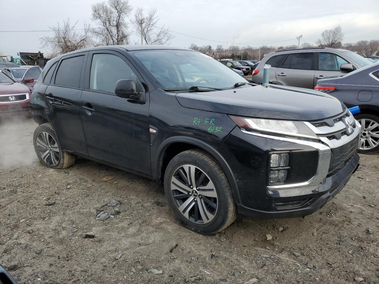 2021 Mitsubishi Outlander VIN JA4ARUAU4MU009439 Copart auction photo, rear end / undercarriage damage thumbnail 4