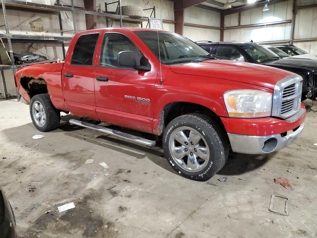 2006 Dodge RAM VIN 1D7HU18226S552489 Copart auction photo, rear end / minor dent/scratches damage thumbnail 4